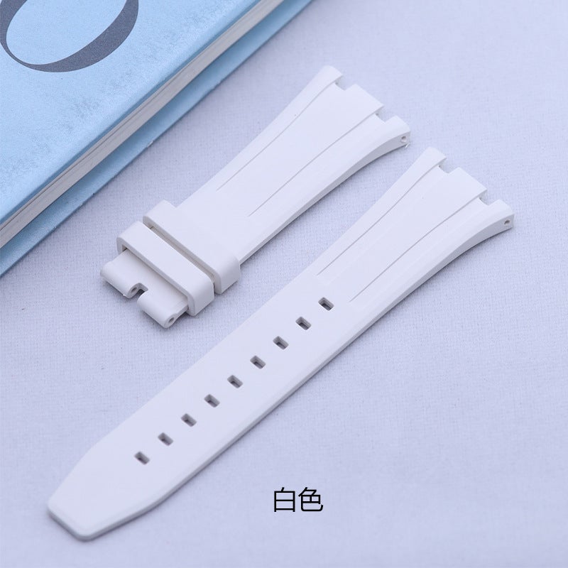 Generic GA2100/GM2100 Series Custom AP Rubber Watch Strap White 