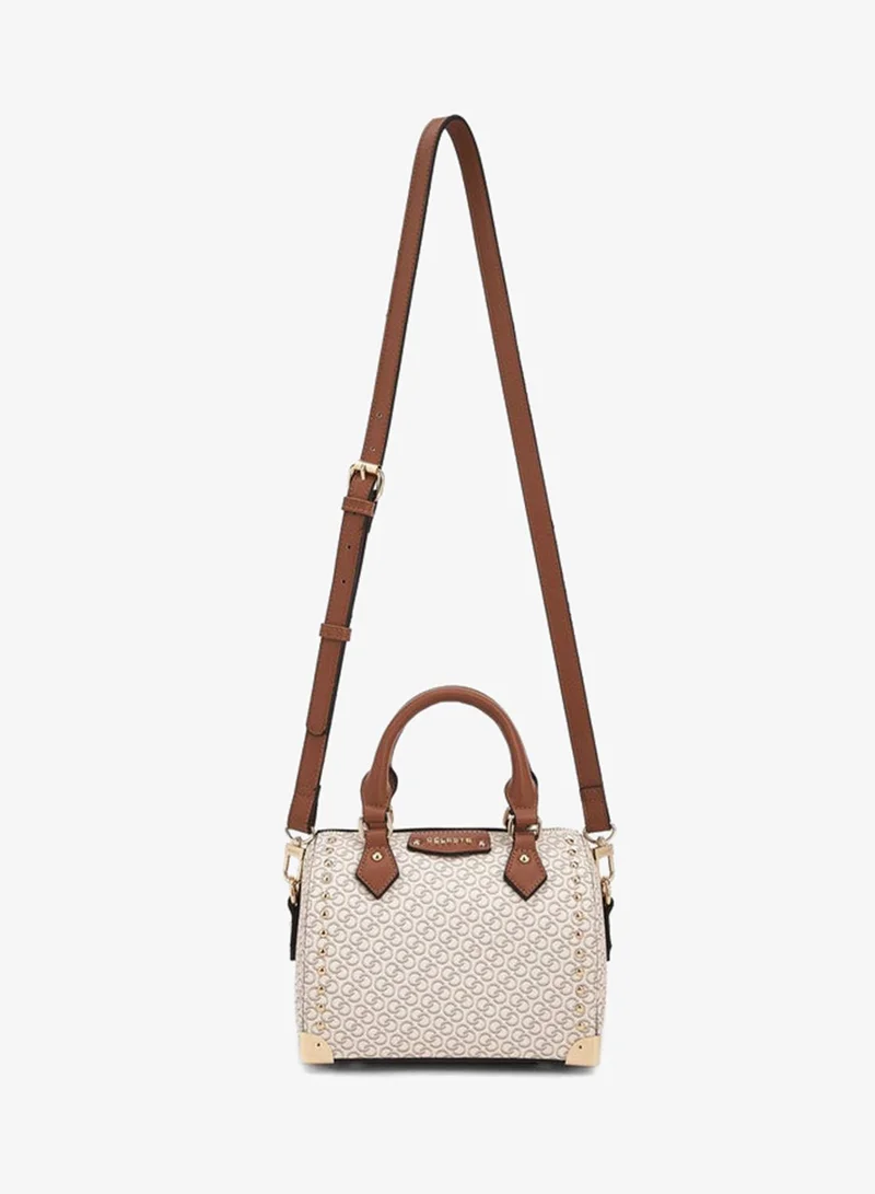 Celeste Textured Crossbody Bag With Adjustable Strap