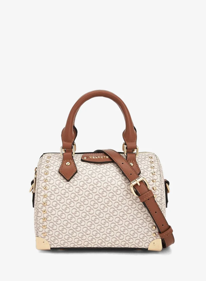 Celeste Textured Crossbody Bag With Adjustable Strap