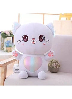 SCOOBA Super Soft Cat Soft Toy 40Cm Multi Color Random Color Will Be Send  - Image 3
