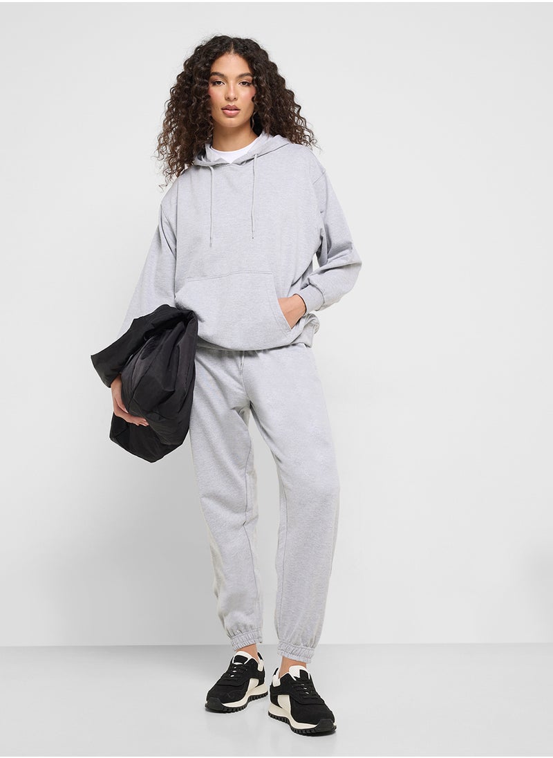Ginger Basics Oversize Hooded Sweatshirt & Joggers Set  - Image 5