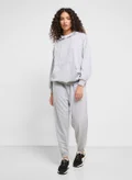Ginger Basics Oversize Hooded Sweatshirt & Joggers Set