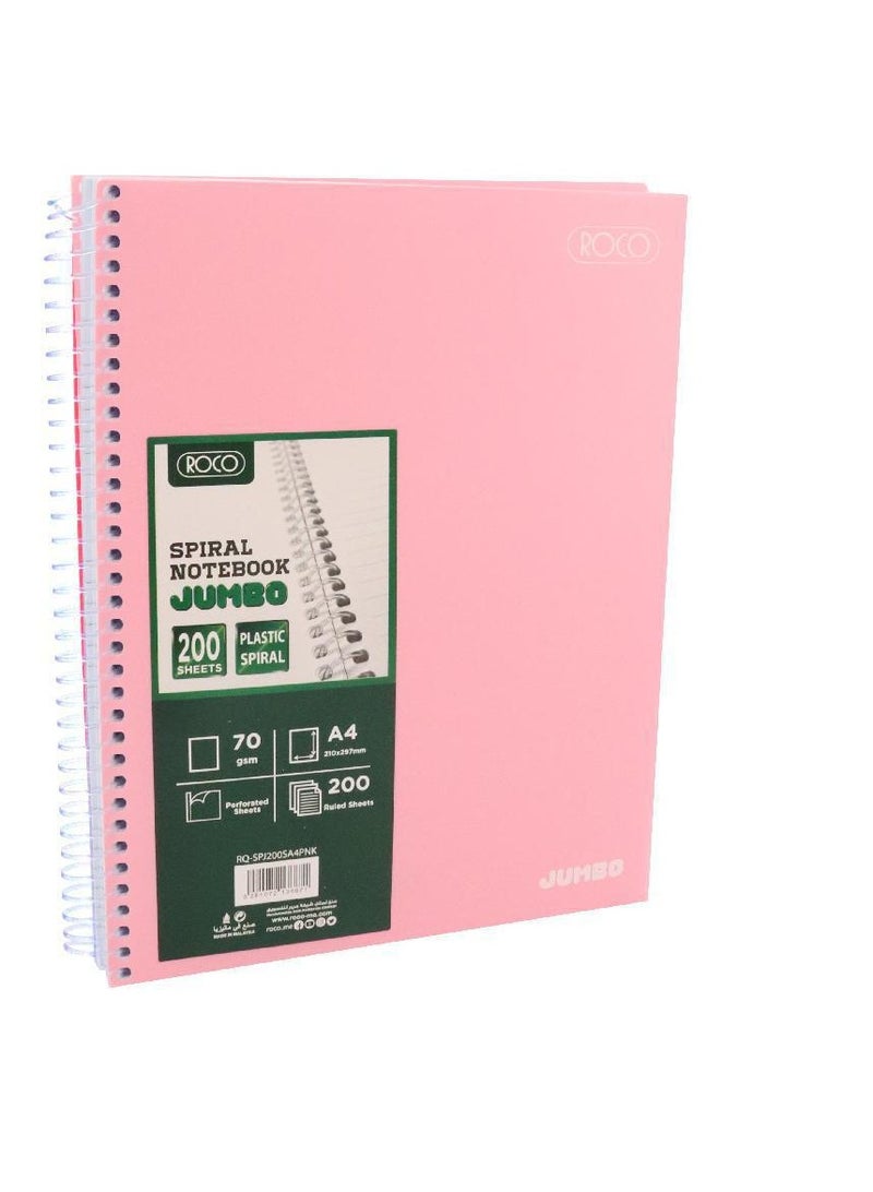 ROCO Jumbo Notebook Arabic/English OpeningA4200 Sheets - Image 1