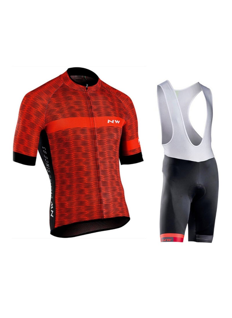 KUYING Outdoor Mountain Bike Road Bike Riding Suit Set 