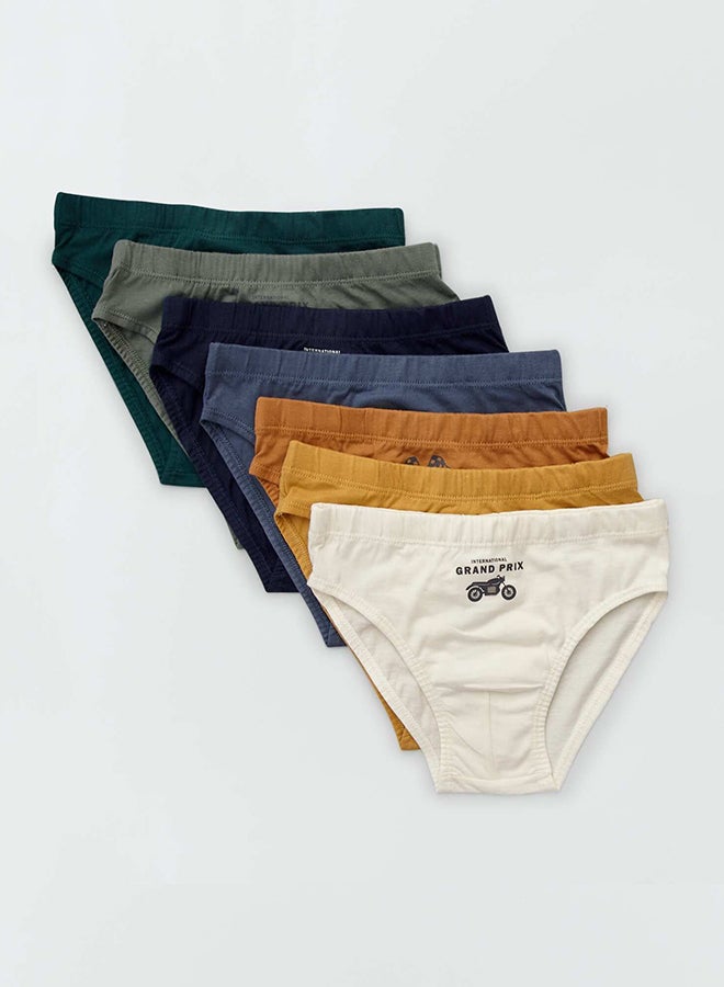 Kiabi Boy Pack Of 7 Pairs Of Briefs - Image 1