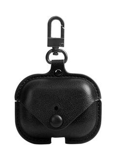 AirPods 3rd Generation Case (2021), Leather Protective Case Skin Cover with Keychain and Lock for Apple Airpods 3 Case Women Men