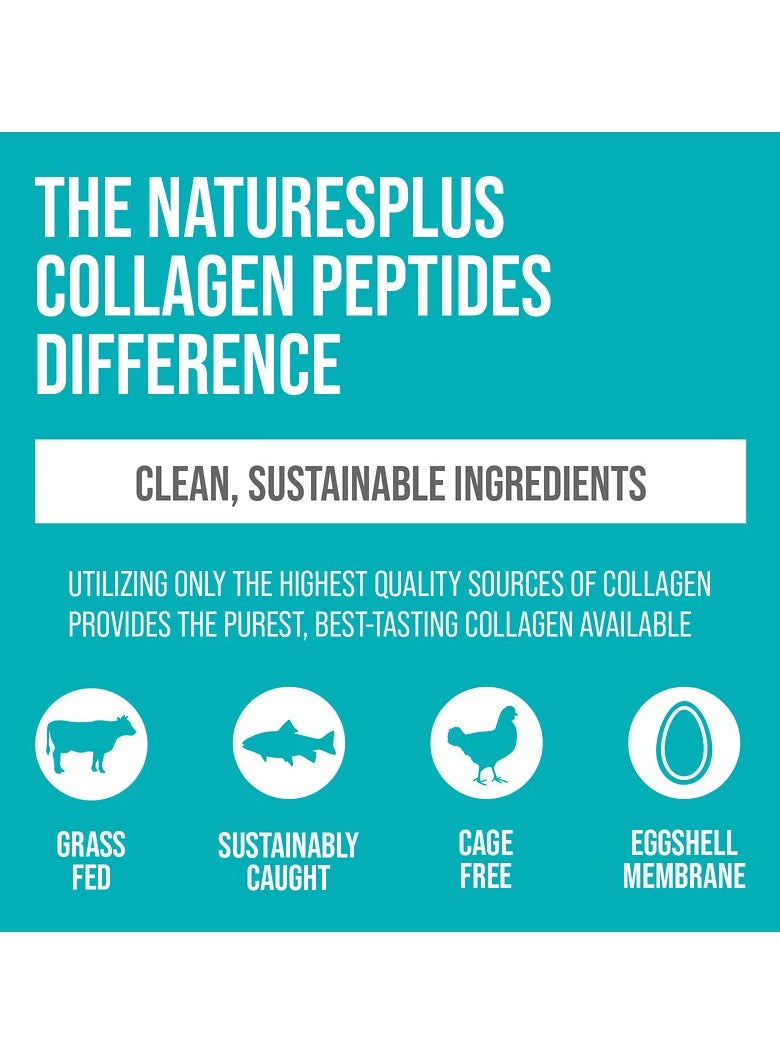 NaturesPlus, Collagen Peptides, 1.3 lbs (588 g) - Image 4