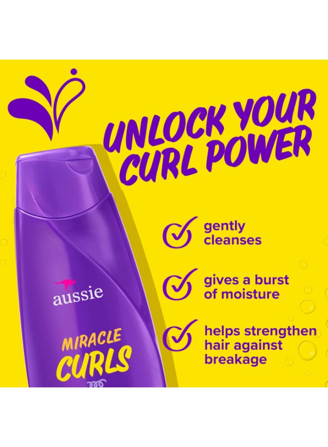 Aussie Miracle Curls Shampoo With Coconut Oil 360 ML - Image 2
