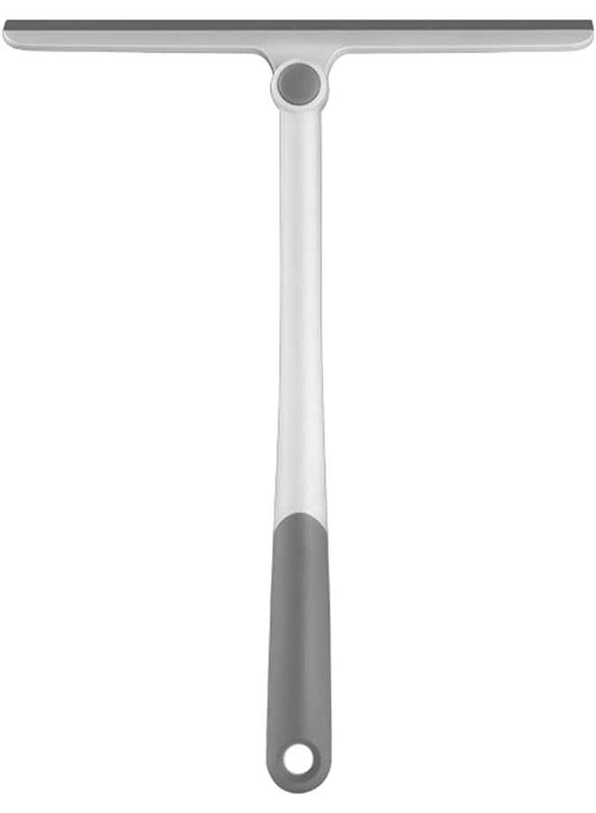 PROMASS Window Washer Shower Squeegee for Shower Doors Glass Window Wiper Window Cleaning Tool Brush for Glass Doors, Bathroom, Mirrors, Windows Cars and Tile Walls  - Image 1