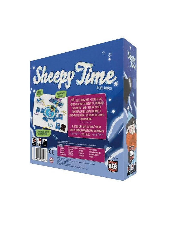 Alderac Entertainment Group (AEG) - Sheepy Time Family Interactive Board Game Card Game Use Your Zzzs On The Sweetest Dreams 1 To 4 Players 30 To 45 Minute Play Time For Ages 10 And Up Alderac Entertainment Group (Aeg) - Image 1