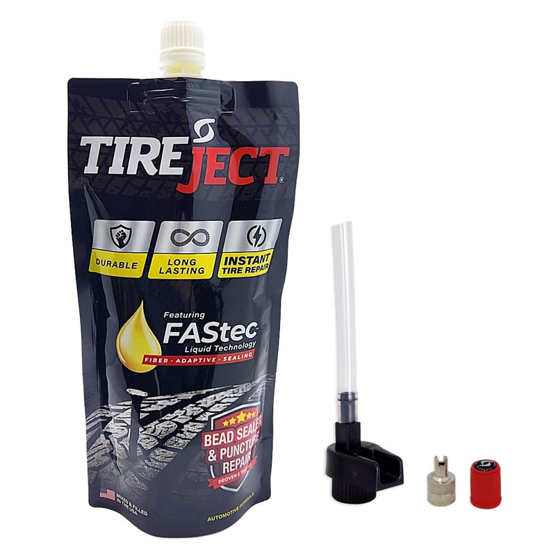 TireJect Automotive FullSize TruckSUV 2in1 Tire Sealant  Bead Sealer Kit for tire Repair of leaks and punctures - Image 3