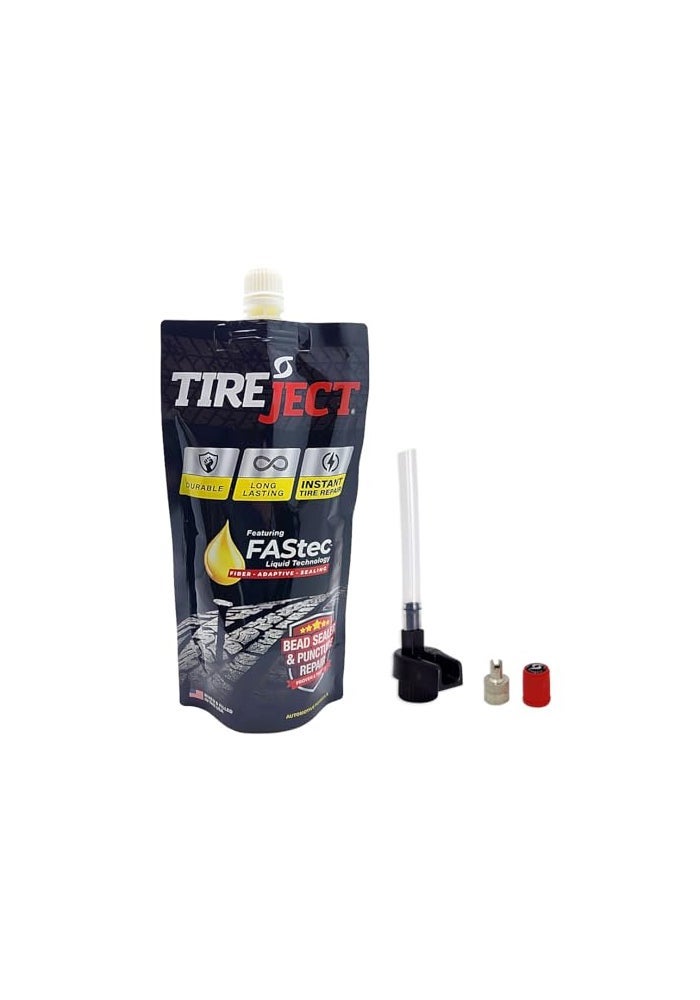 TireJect Automotive FullSize TruckSUV 2in1 Tire Sealant  Bead Sealer Kit for tire Repair of leaks and punctures - Image 1