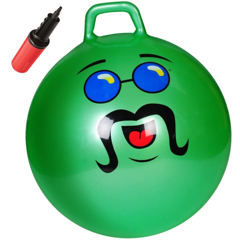 WALIKI Hopper Ball for Kids | Hippity Hop Ball | Jumping Hopping Ball | Therapy Ball | Green (Ages: 16-101 (29"/75CM)) - Image 1