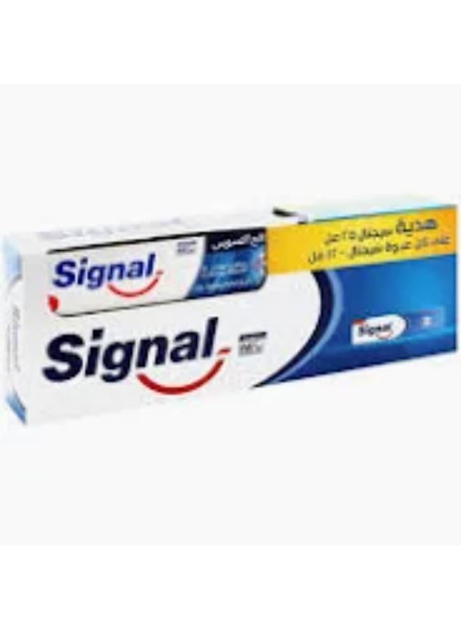 Signal Anti-Cavity Toothpaste with Brush 120ml