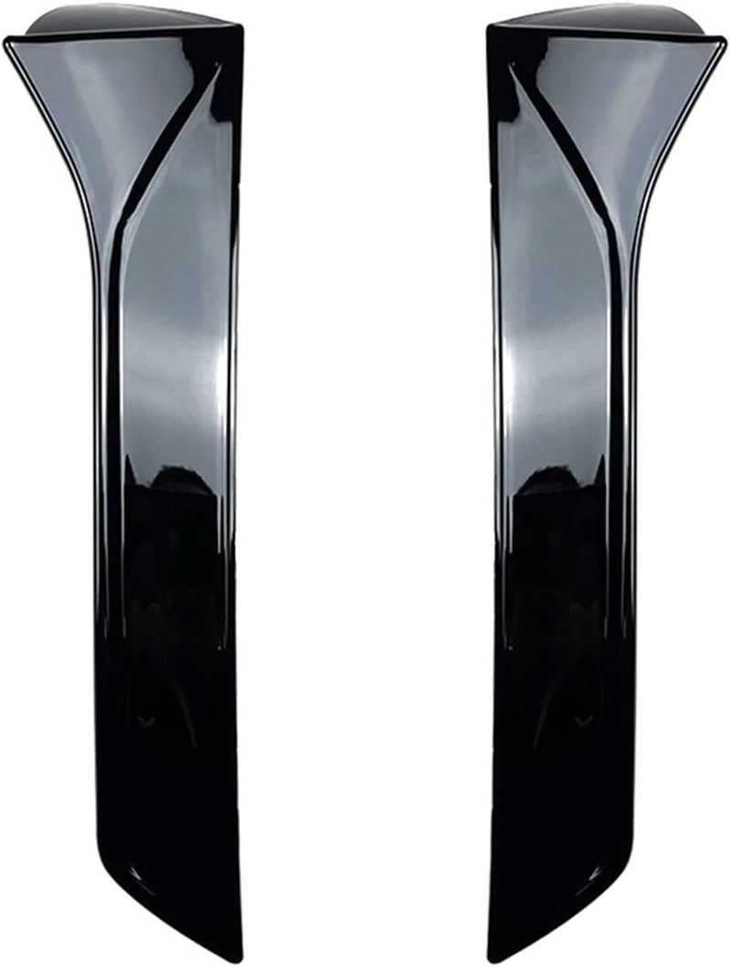 Yurefax Bright Black Car Window Trim Lip Spoiler - Image 1