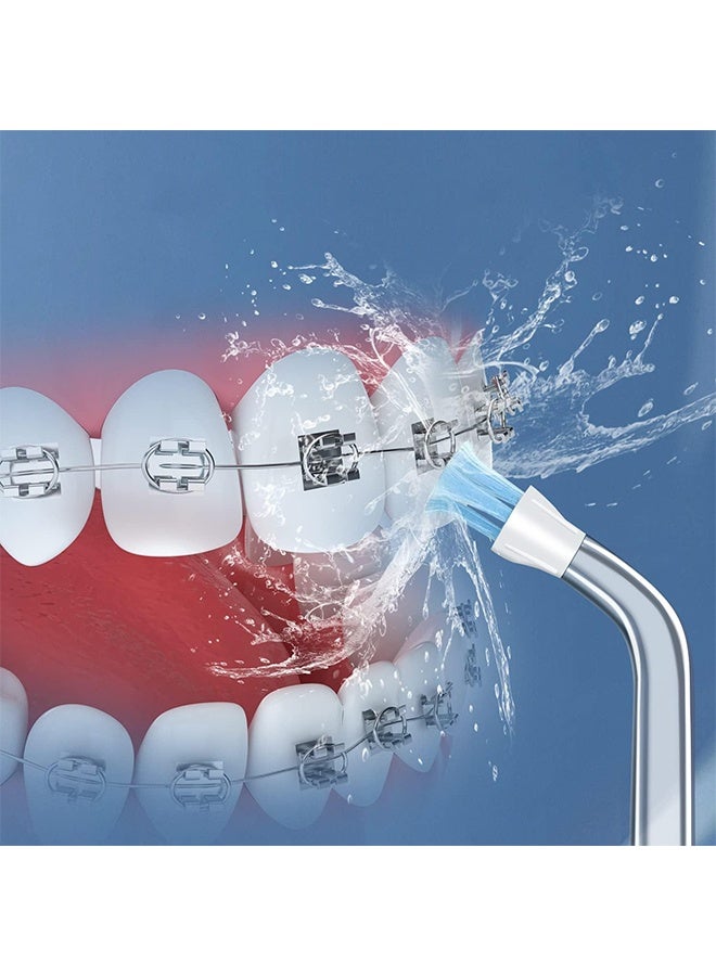 JS 6 Pcs Replacement Tips for Waterpik Water Flosser Classic Jet Tips for Waterpik Replacement Parts and Other Oral Irrigators AquaFlosser - Image 4