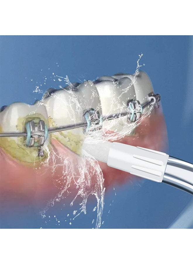 JS 6 Pcs Replacement Tips for Waterpik Water Flosser Classic Jet Tips for Waterpik Replacement Parts and Other Oral Irrigators AquaFlosser - Image 5