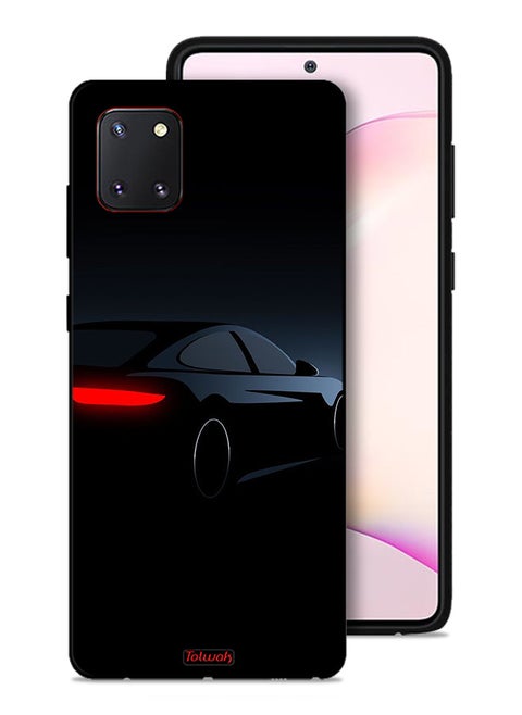 Samsung Galaxy Note 10 Lite Protective Case Cover Dark Car