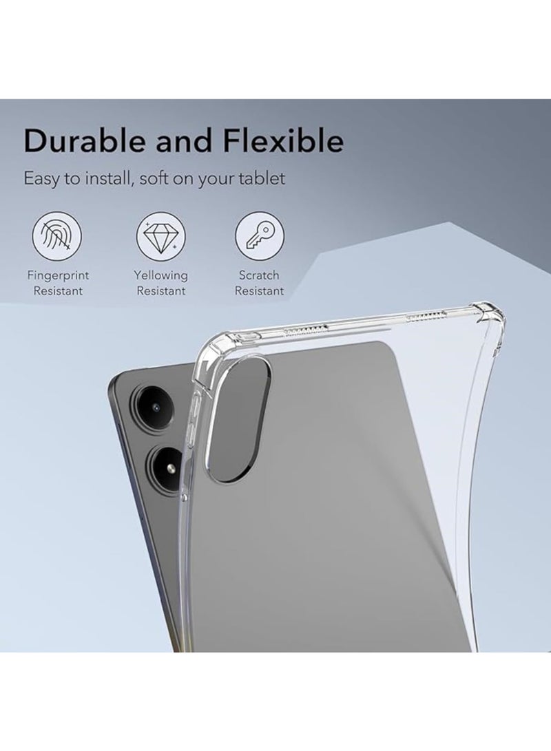 Rock Pow Cover Case For Xiaomi Poco Pad/Redmi Pad Pro 12.1 inch 2024 Cover, Airbag Drop Protection, Soft Flexible Silicone TPU Shockproof Anti Yellowing, Slim-Fit for Xiaomi Poco Pad/Redmi Pad Pro 12.1 inch 2024 - Image 4