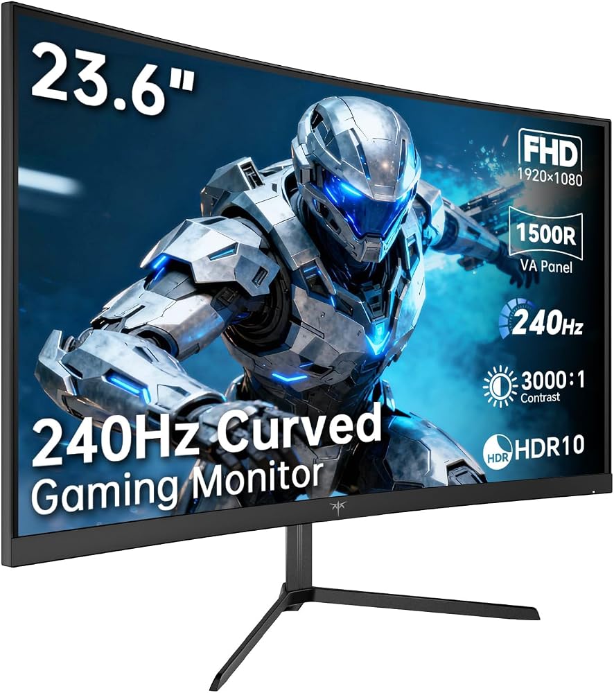 ktc Ktc Curved Gaming Monitor 24 inch Z64482F71ED17AC485145Z