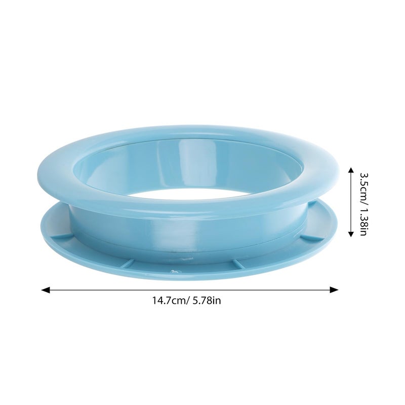 Blue Double Layer Safety Ring Bunk Bed Guard Circle Clips ABS Plastic - Image 3