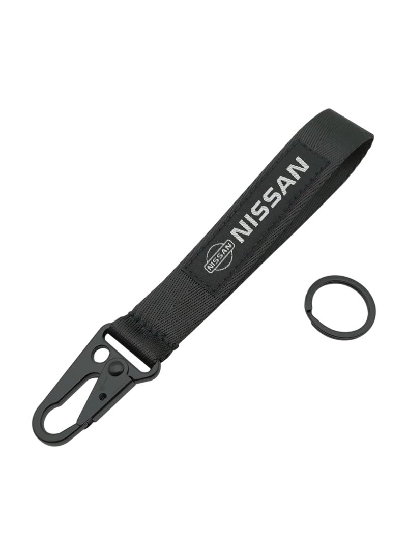 Nissan Car Key Chain, Home Keychain, Premium Type Fabric Strap Keychain NISSAN - Image 2