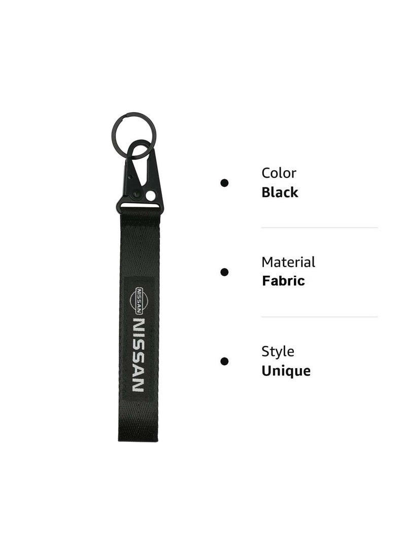 Nissan Car Key Chain, Home Keychain, Premium Type Fabric Strap Keychain NISSAN - Image 4