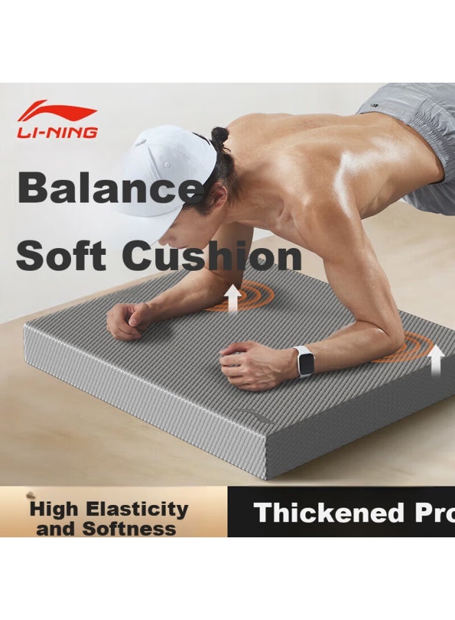 Li-Ning Li-ning Balance Pad, Kneeling Pad, Ab Wheel, Yoga Mat, Bench Press, Plank Support, Thickened Core Exercise Training, Men's Sliding Disc  - Image 1