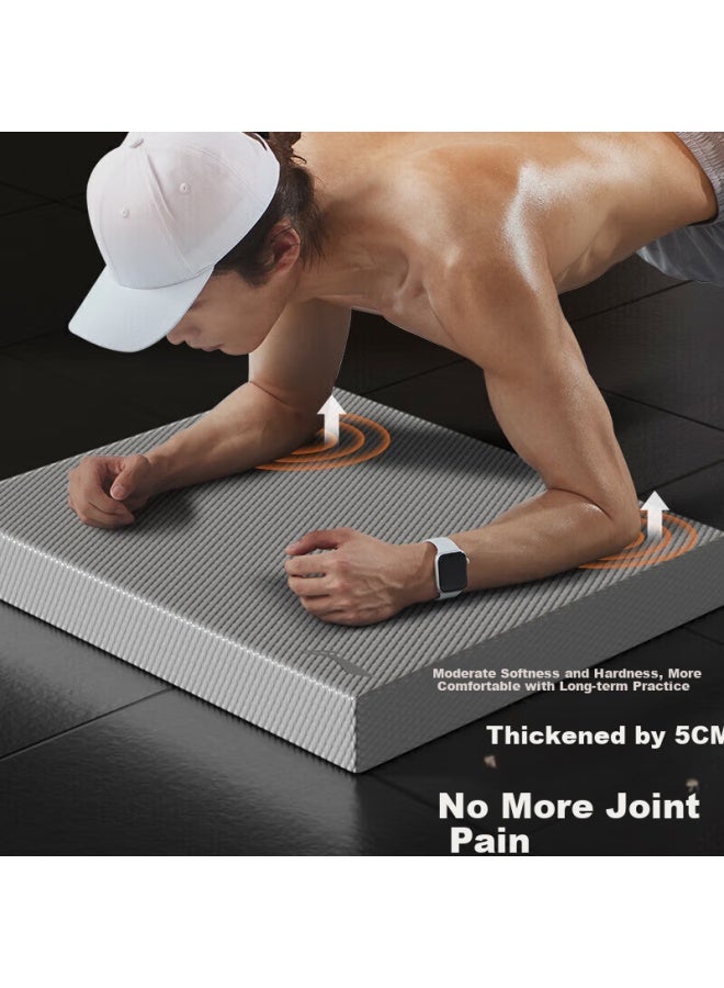 Li-Ning Li-ning Balance Pad, Kneeling Pad, Ab Wheel, Yoga Mat, Bench Press, Plank Support, Thickened Core Exercise Training, Men's Sliding Disc  - Image 3
