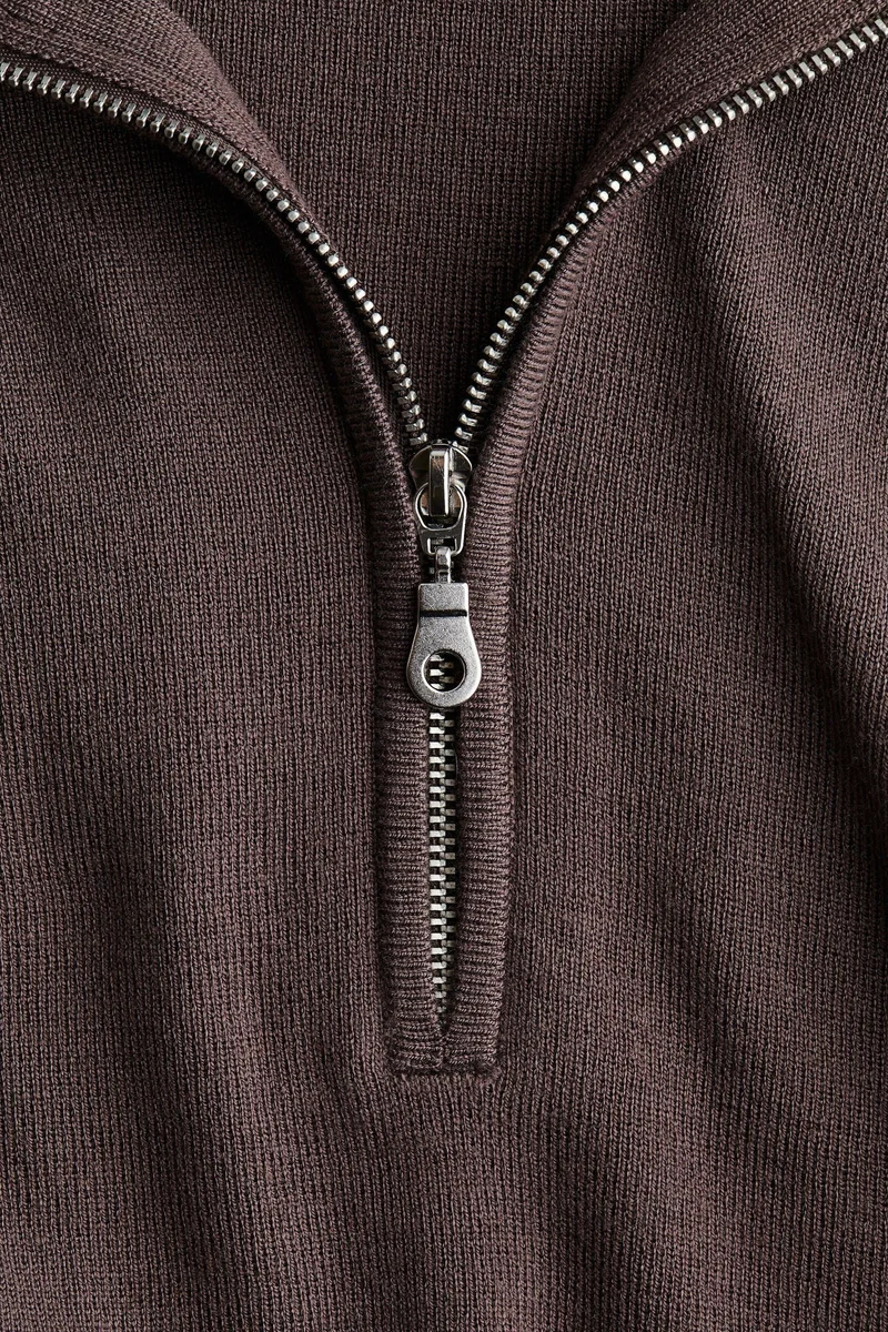 H&M Oversized zip-top jumper