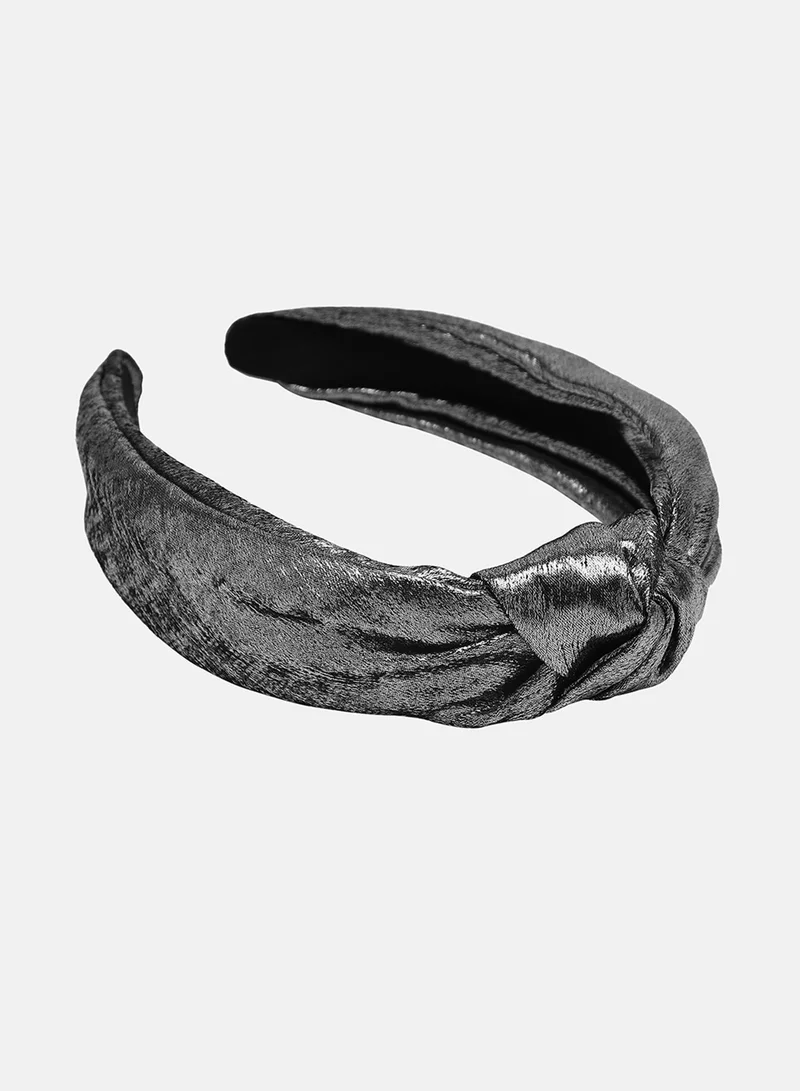 Sohi  The Metallic Knot Hairband for Women | Best Price UAE