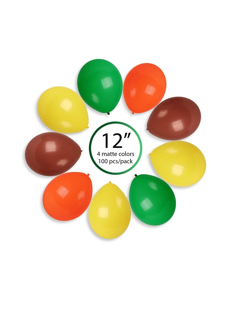 Boxwoods 100 PCS Of Jungle Theme Latex Balloons  - Image 2