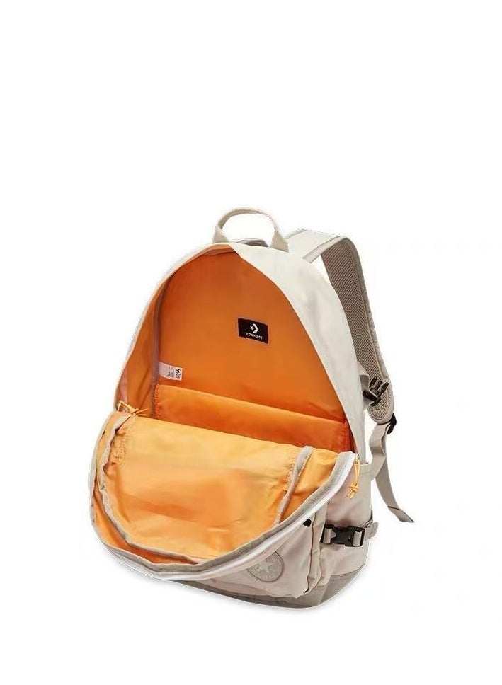 Converse Waterproof Canvas Backpack For Men and Women, Casual and Versatile, Student Net Bag, Travel Backpack 31*46*16CM - Image 3