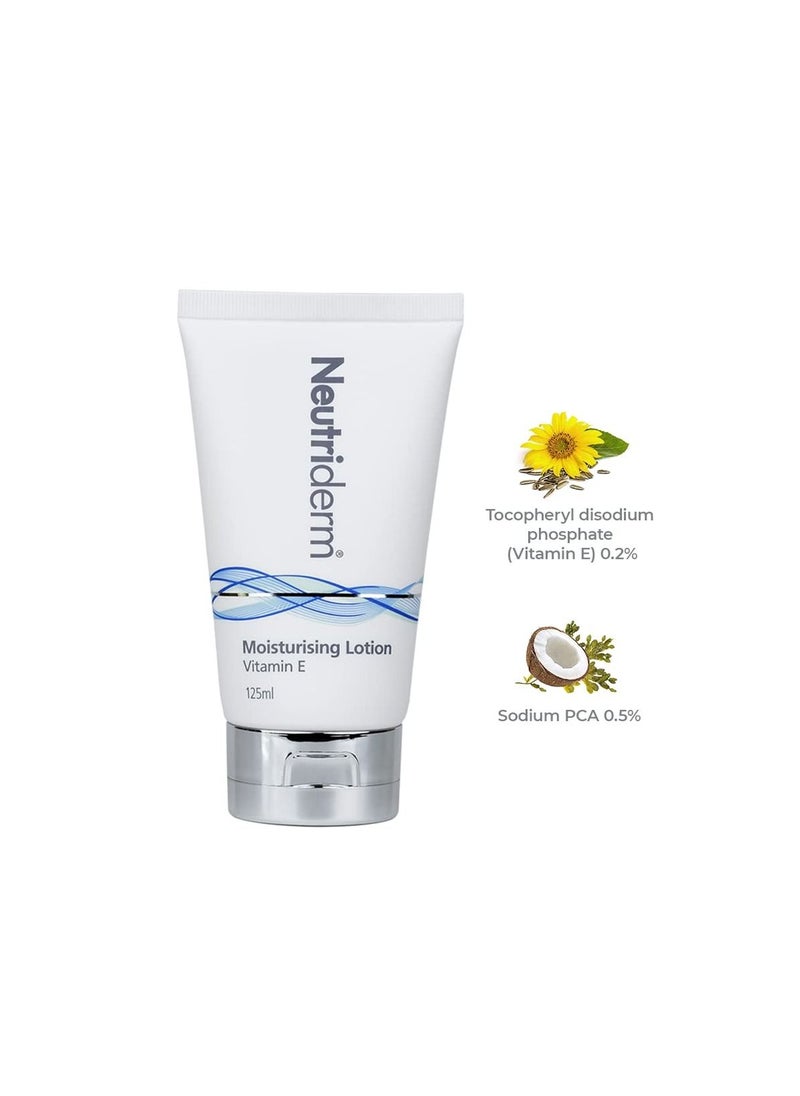 Neutriderm - Moisturising Lotion Vitamin E 125 Ml - Image 1