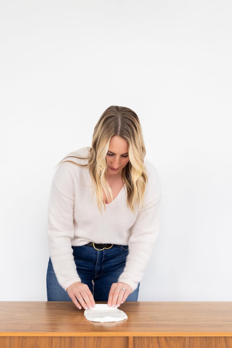 Pearhead My Little Prints Babyprints Keepsake Tin Kit, Baby Girl or Boy Gender Neutral Baby Handprint Footprint Impression, Gray - Image 3