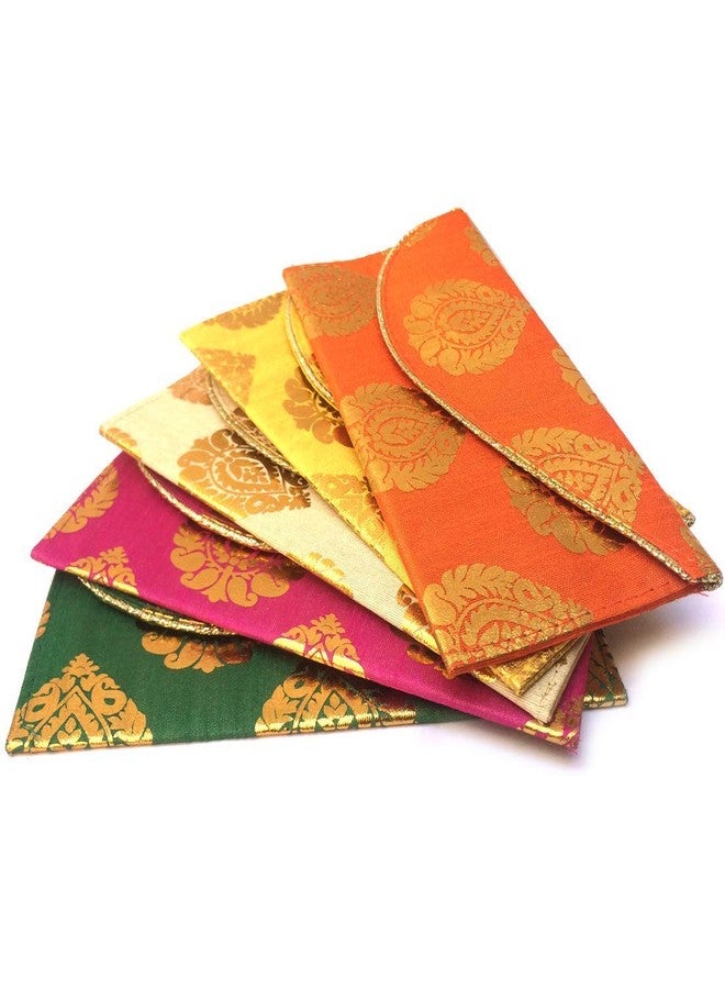 STLYZ مغلفات STLYZ Shagun بتصاميم وألوان متنوعة، هدية مثالية لحفلات الزفاف، والذكرى السنوية، وأعياد الميلاد، والمهرجانات، والمناسبات العائلية (عبوة من 50 مغلفًا) - Image 1