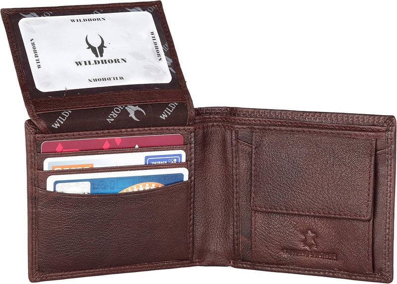WildHorn® RFID Protected Genuine Leather Wallet for Men's - Image 4