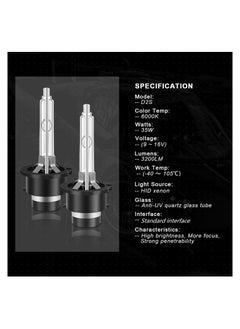 TBS DESIGN TBS DESIGN D2S HID Xenon Bulbs High Brightness 35W 6000K Cool White Car Bulb  - Image 3