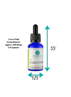 Skin Perfection Bakuchiol Natural Alternative To Retinol Resurface Glow Improve Skintone Texture Radiance Plantbased Bioretinol Vegan Glutenfree .5 Oz 300 Drops  - Image 4