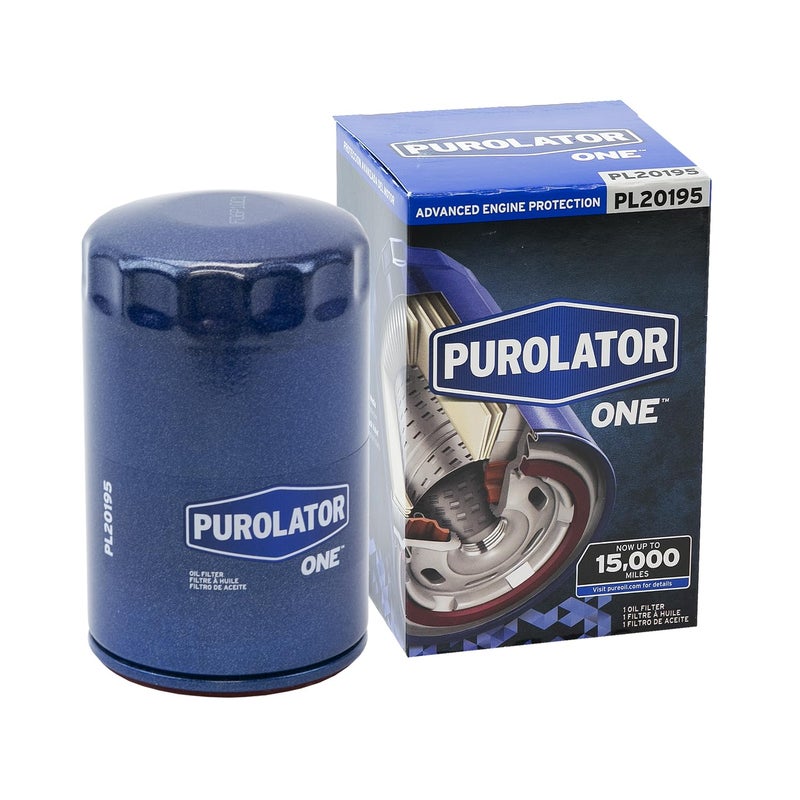Purolator PL20195 PurolatorONE Advanced Engine Protection Spin On Oil Filter Compatible With Ford F150 Ranger Taurus Mustang Jeep Liberty Grand Charokee Chrysler PT Cruiser and Mazda CX9