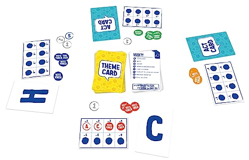 TOMY The Game of Saying Huh Voice Impressions Card Games Funny Party Game of Acting and Guessing Family Board Games for Adults and Kids 38 Players Ages 8 Years and Up - Image 5