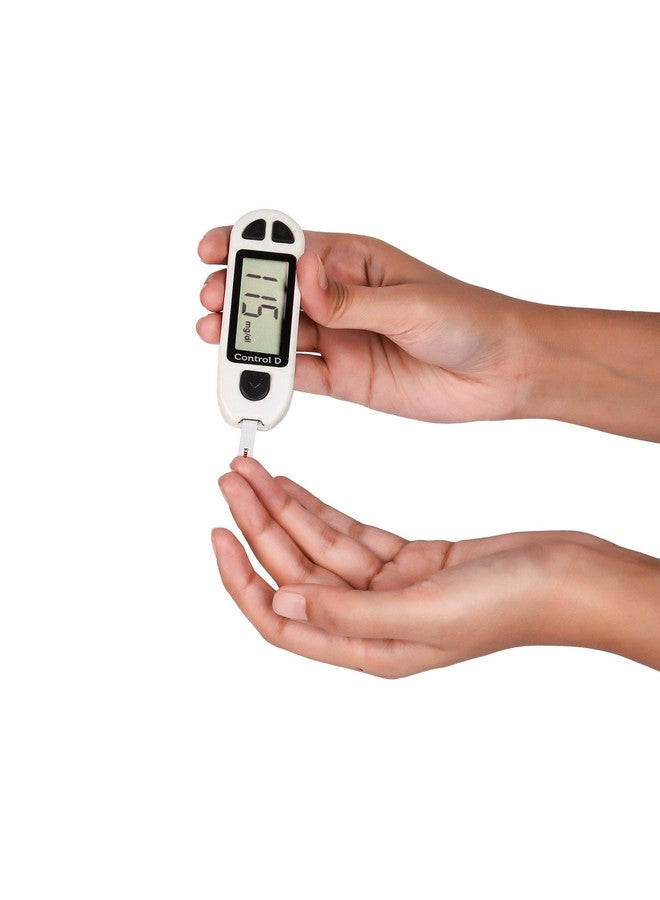 كونترول_دي شرائط بيضاء وجهاز قياس السكر 50 شرائط - Image 5