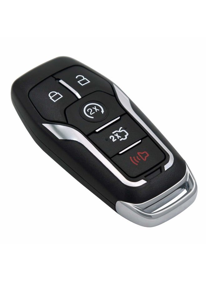 Keyless2Go Replacement for 5 Button Smart Key for Proximity Remote for Ford M3N-A2C31243300 164-R7989 - Image 2