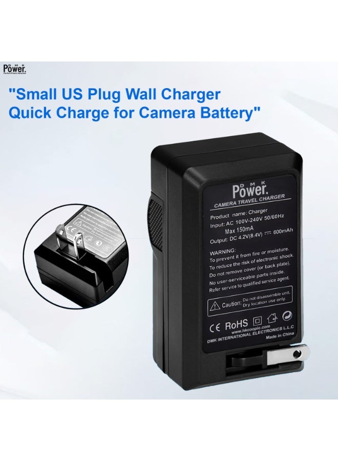 DMK Power NP-BN1 Battery Charger TC600E for Sony DSC-TX5 TX7 TX9 W310 etc Cameras - Image 4