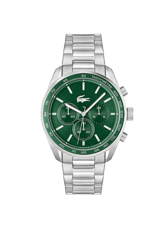 LACOSTE - Men's Chronograph Round Shape Stainless Steel Wrist Watch 2011346 - 42 Mm - Image 1