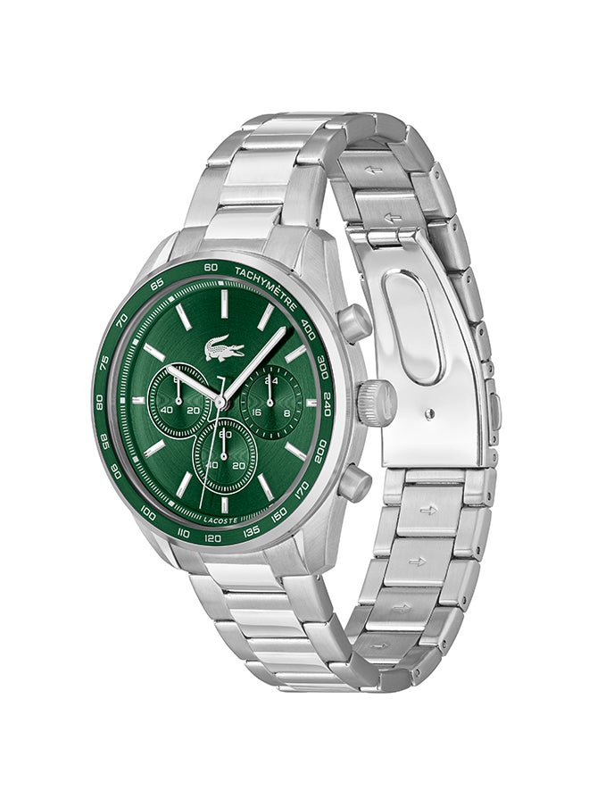 LACOSTE - Men's Chronograph Round Shape Stainless Steel Wrist Watch 2011346 - 42 Mm - Image 1