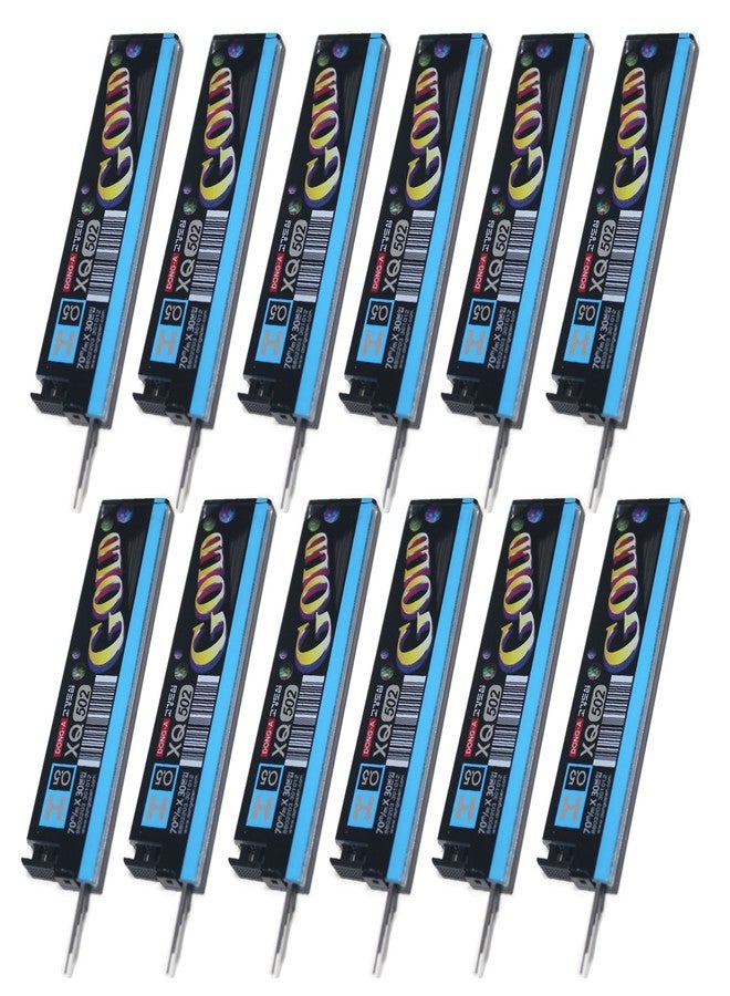 Dong-a Xq Gold 502 Mechanical Pencils Leads Refills - H- 0.5mm (12 Tubes) - Image 2