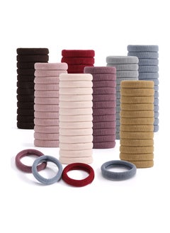 100PCS Hair Ties, Elastic Hair Ties for Thick Thin Hair, Seamless Cotton Hair Bands - pzsku/Z64490E428BF71E1A4DA9Z/45/_/1731579053/a26dda70-52e1-4794-a221-cc8241aa4ac7