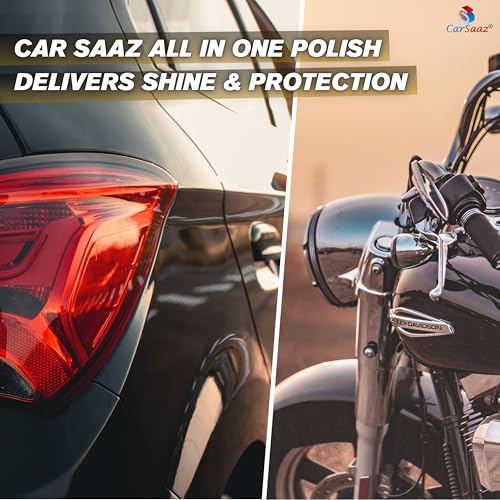 CAR SAAZ All In One Polish (5L) | Instant Shine Multipurpose Polish | All Surface Polish for Car & Bike Exterior & Interior | High Gloss Shine & Paint Protection Coating | Restore, Maintain & Protect - Image 2