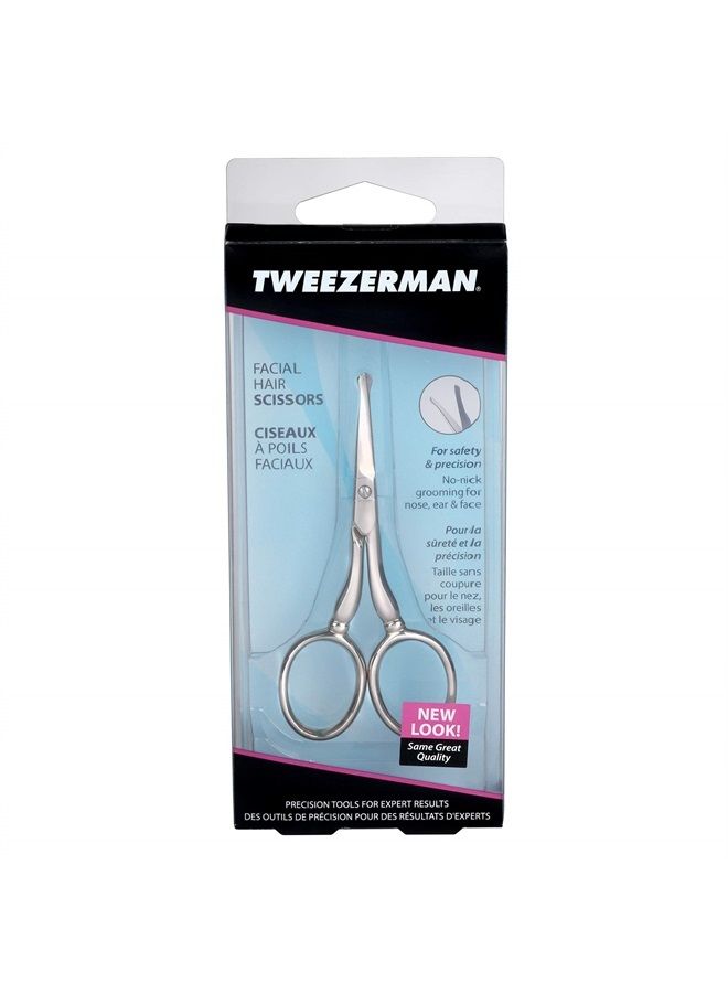 Tweezerman Facial Hair Scissors - Image 3